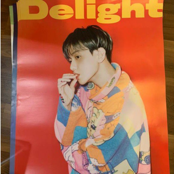 EXO BAEKHYUN DELIGHT KIHNO POSTER HONEY MINT VERSION