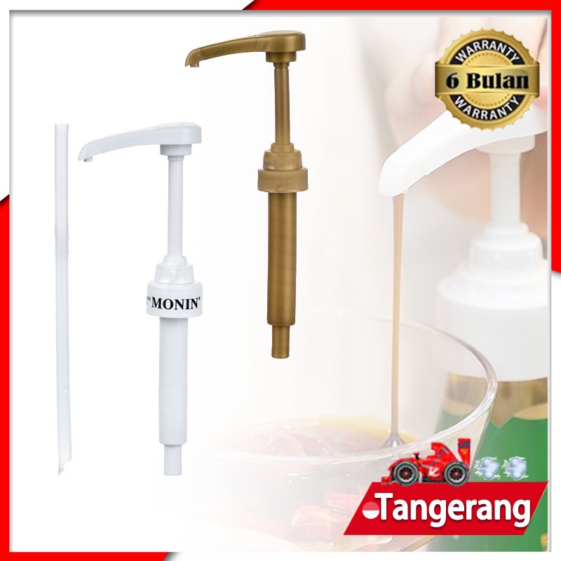 Pompa Botol Syrup Monin Davinci Torani Marjan Sirup Syrup Pump 10 ML