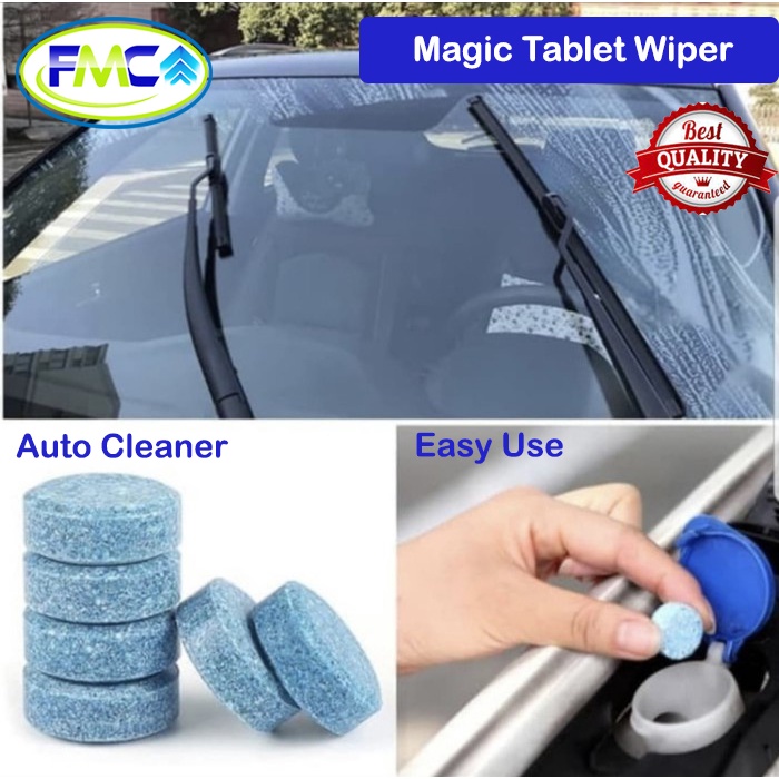 Sabun Anti Jamur Pembersih Kaca Mobil Motor Tablet Kapsul Cleaner Wiper Window Aksesoris Perlengkapan