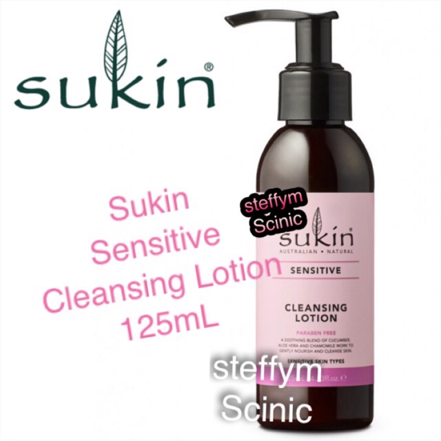 sukin cleansing lotion sensitive