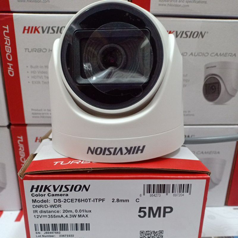 CAMERA CCTV HIKVISION 2MP / 5MP INDOOR AUDIO DAN NON AUDIO HIKVISION