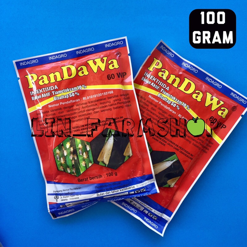 PANDAWA 60 WP 100 GRAM INSEKTISIDA ( Tiamctoksam 10%, Bisultap 50% )