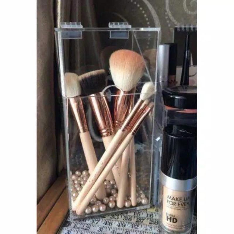 Acrylic tempat brush x mini , akrilik brush , brush organizers , brush holder acrylic