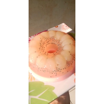 

puding leci susu