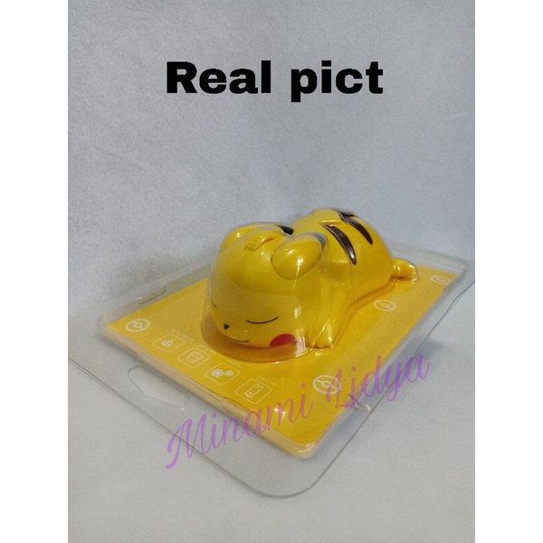 READY STOK INDONESIA mouse pikachu pokemon wireless