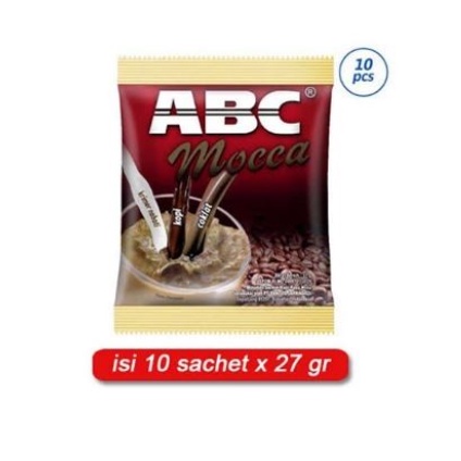 

Kopi ABC Mocca 27 gram (1 renceng isi 10 sachet)