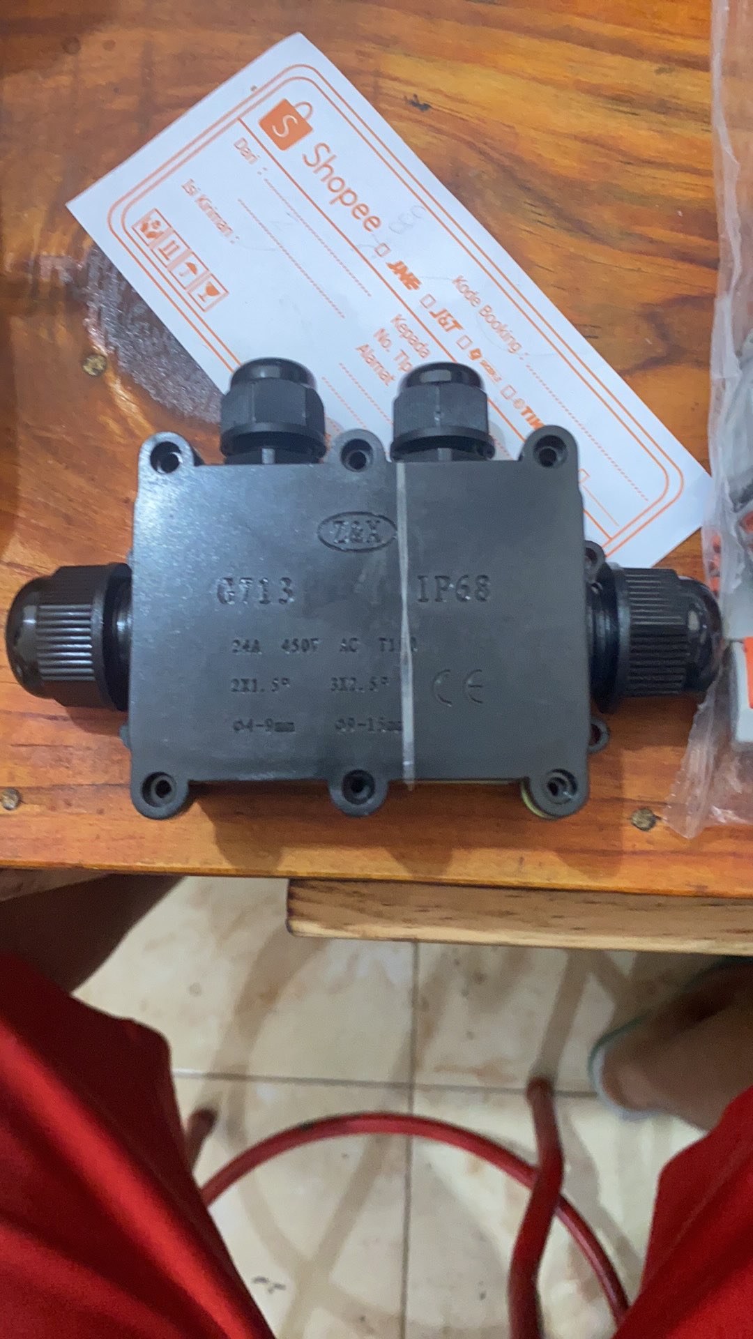 New Dioo Junction Box Anti Air Ip68 Untuk Konektor Kabel Listrik
