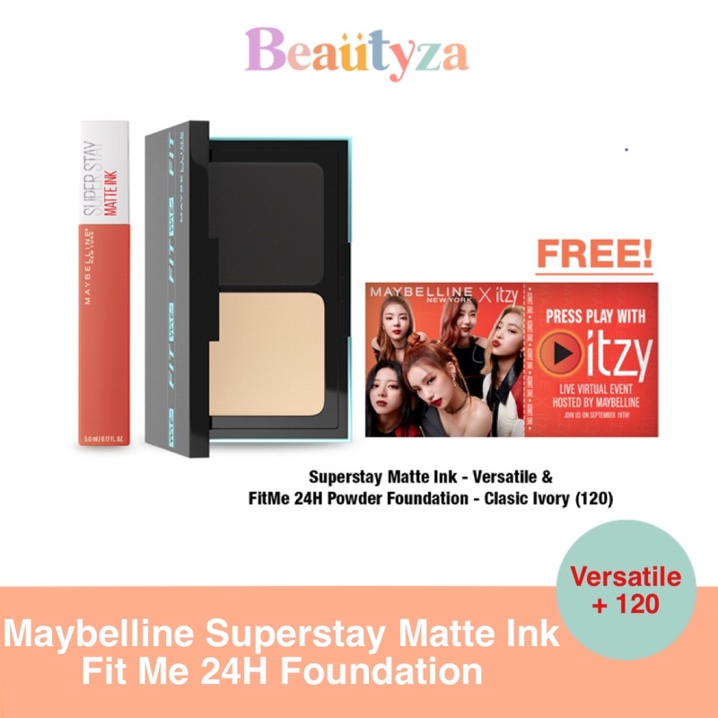 FREE ITZY PC Maybelline x ITZY Press Play Bundle
