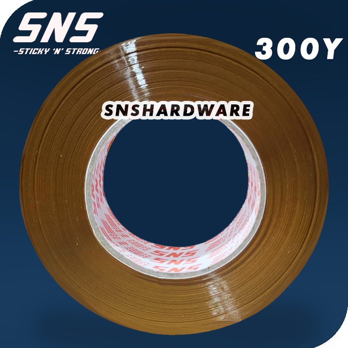 

Lakban Coklat Besar 300 Yard SNS Murah Termurah