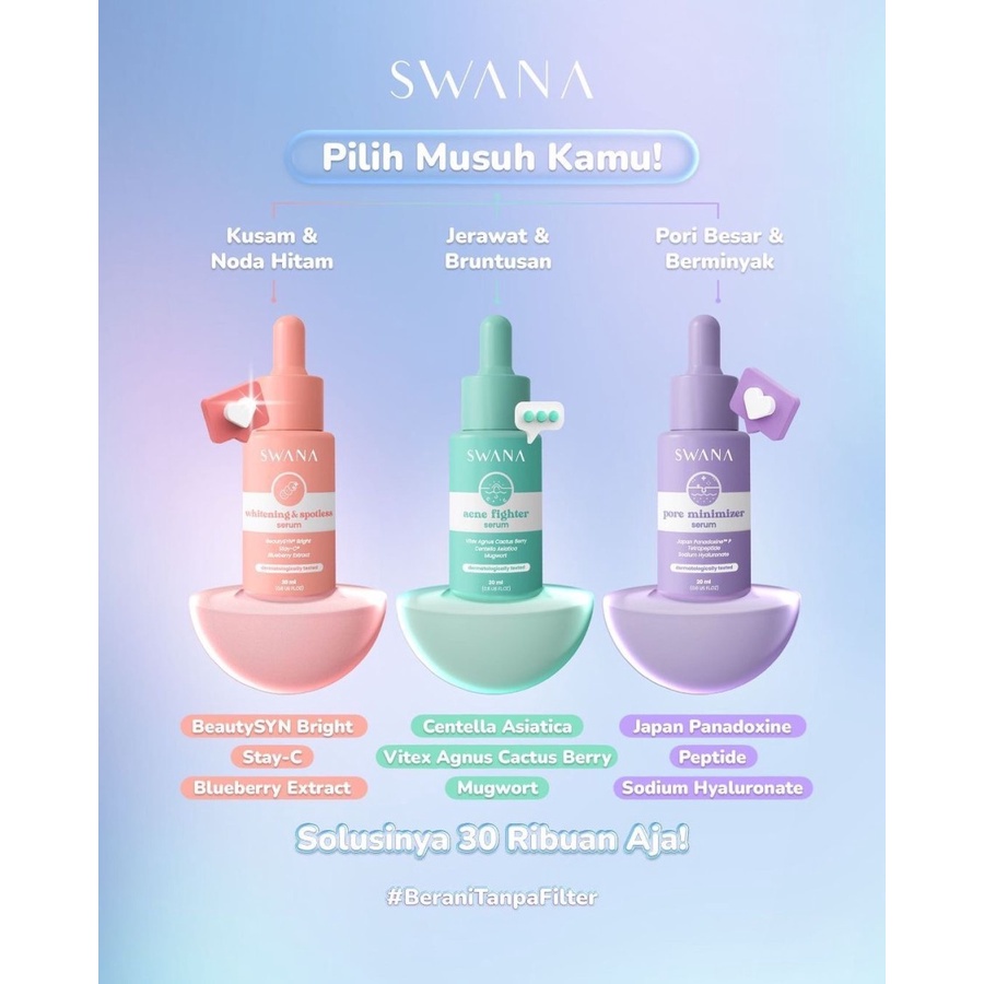 SWANA ACNE FIGHTER SERUM 20ML