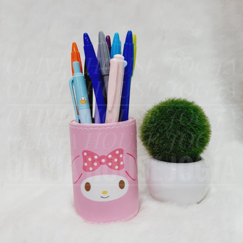 Pencil Stand My Melody Pink Soft Pen Stand My Melody Pen Stand Holder My Melody Pink Soft