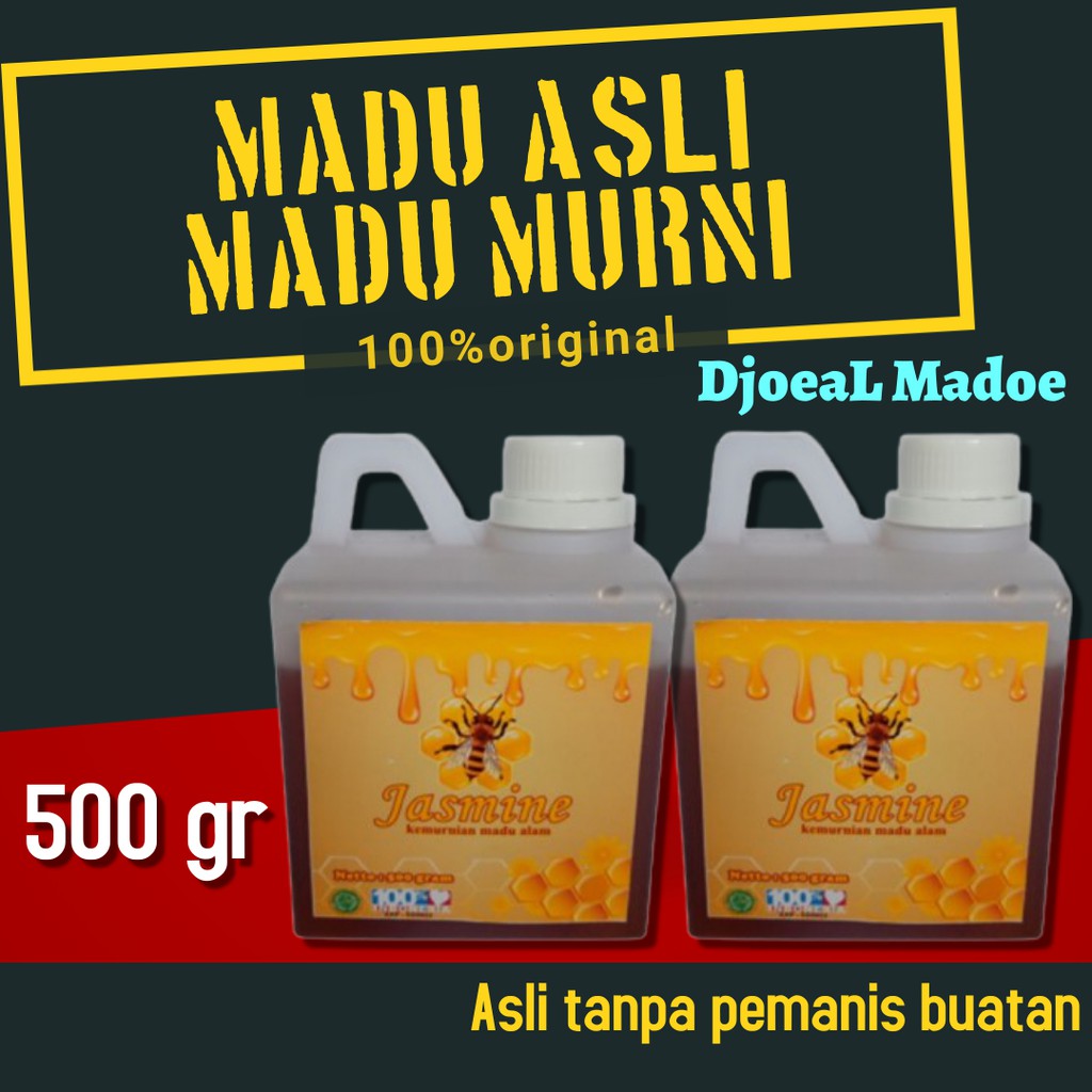 

Madu Hutan Murni Asli 500gr Original Madu Super Tawon Lebah Asli Murni Herbal Nutrisi Sumbawa 100%