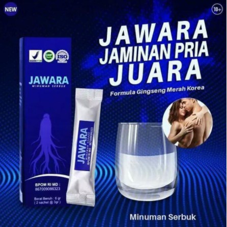 JAWARA Minuman Herbal Ginseng Merah Supelemen Untuk Kesehatan Pria Dijamin Original