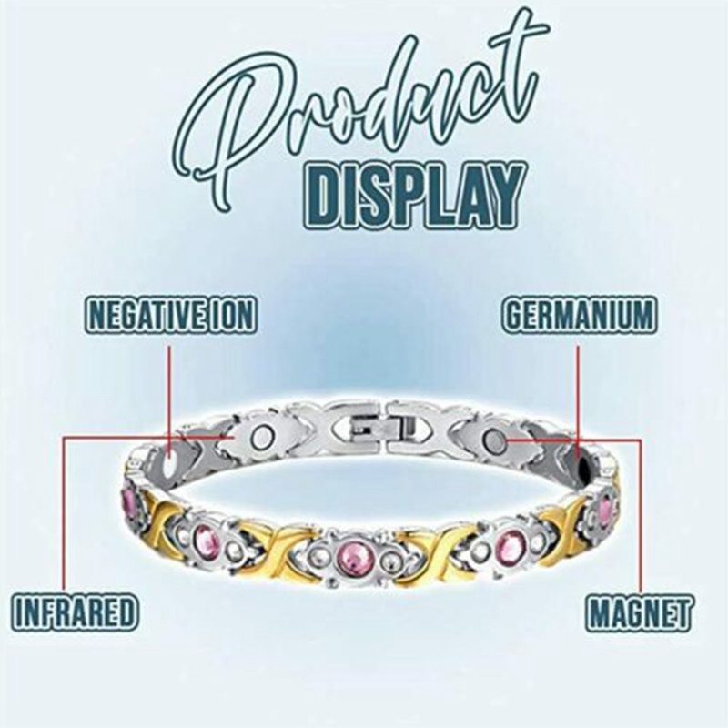 Imagineitem Gelang Tangan Magnetik Untuk Detoksifikasi