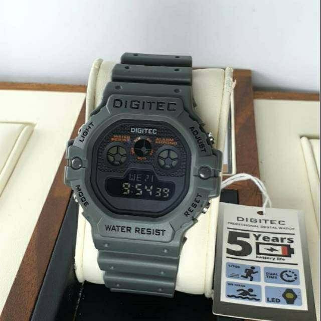 JAM TANGAN PRIA SPORTY KEREN DIGITEC 5090T ORIGINAL WATER RESIST