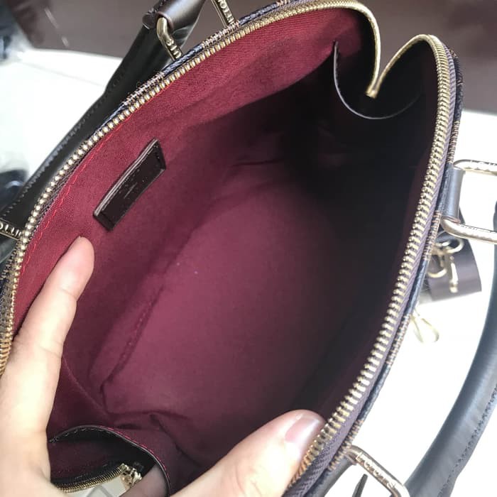 KUALITAS BAGUS TAS BATAM SELEMPANG SEMPREM WANITA GROSIR CANTIK MURAH, LV ALMA DAMIER CEPETAN..