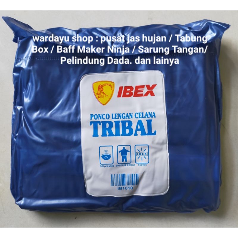 Jas Hujan Ponco Lengan Celana TRIBAL Ibex JUMBO / Poncho Plevia Nautilus 734 Raincoat Kelelawar Batman Setelan Celana Kuat / Mantel Hujan Cewek Remaja TERLARIS Terbaru Baju Celana Murah Berkualitas Harga Grosir Big Size