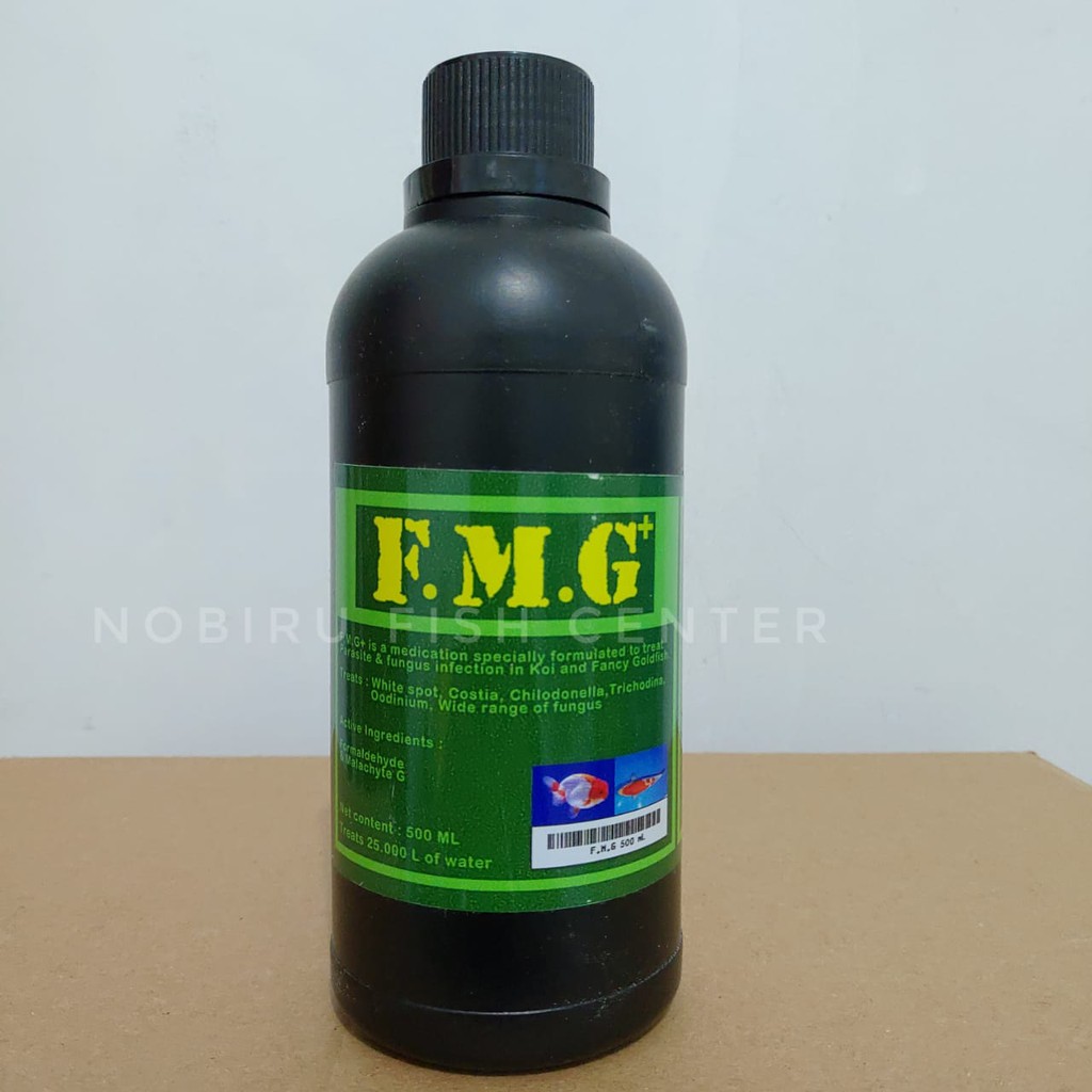 FMG+ 500ml Obat Jamur Insang Ikan Koi