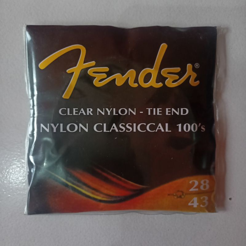 senar gitar/guitar fender nilon/clasic/nylon/klasik