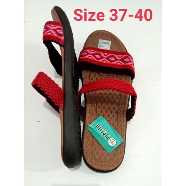 37-40 Ori Cirellie Turki Sandal Wanita Selop Trendy