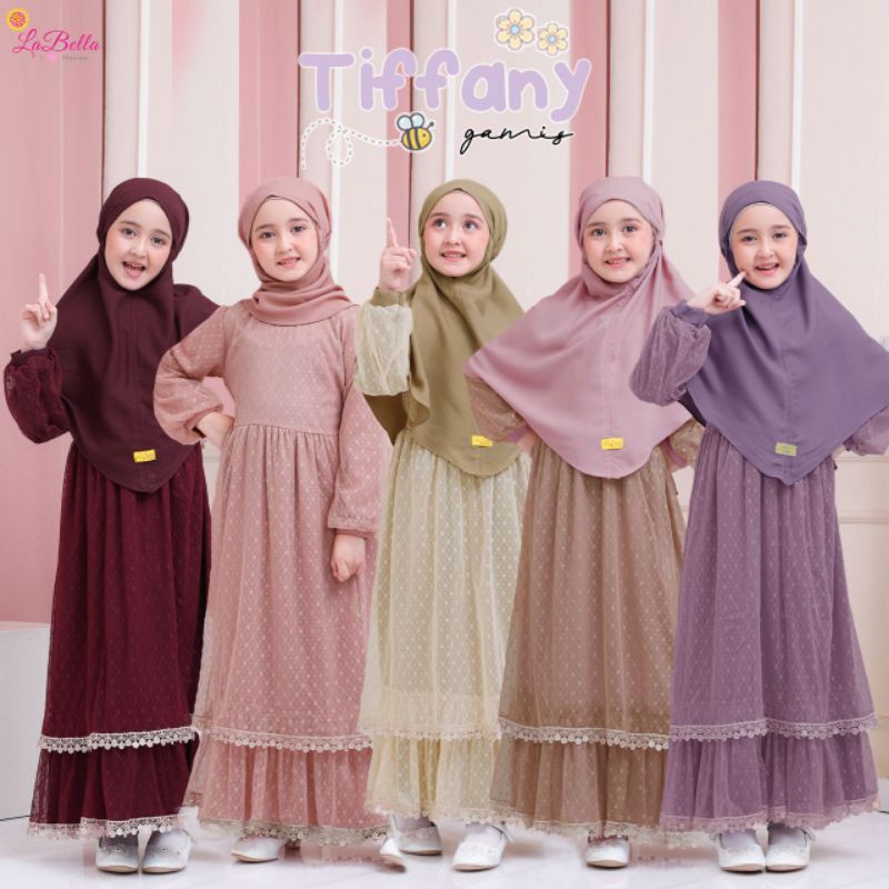 gamis tule tifani labella