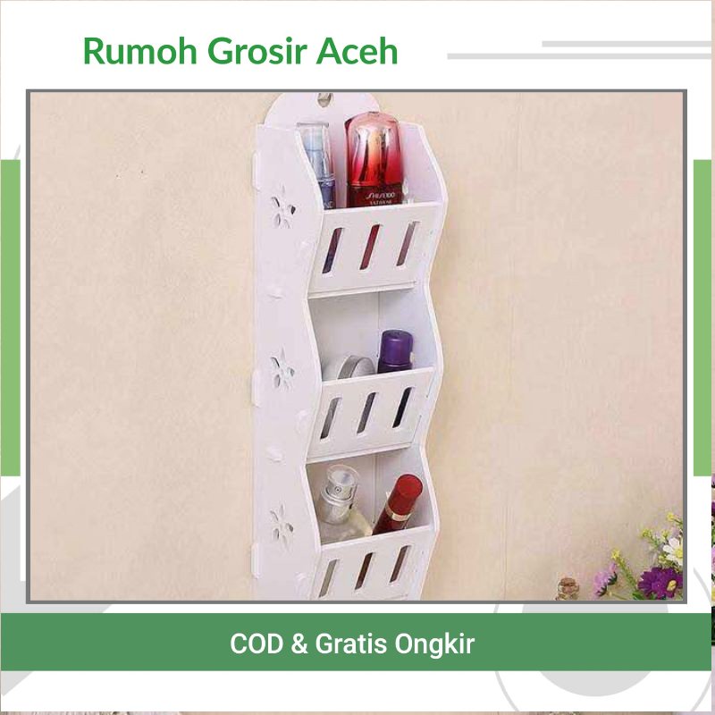 [ACEH] RAK KOSMETIK DINDING