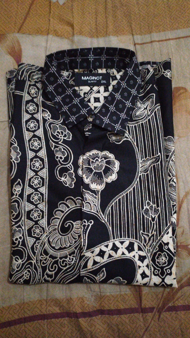 Maginot Kemeja Batik Pria Nirankara-ss Lengan Pendek
