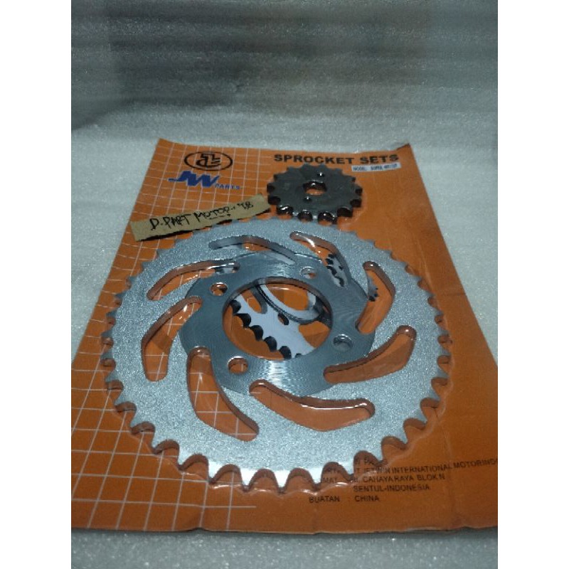 Gir depan belakang Supra,x,Supra fit lama