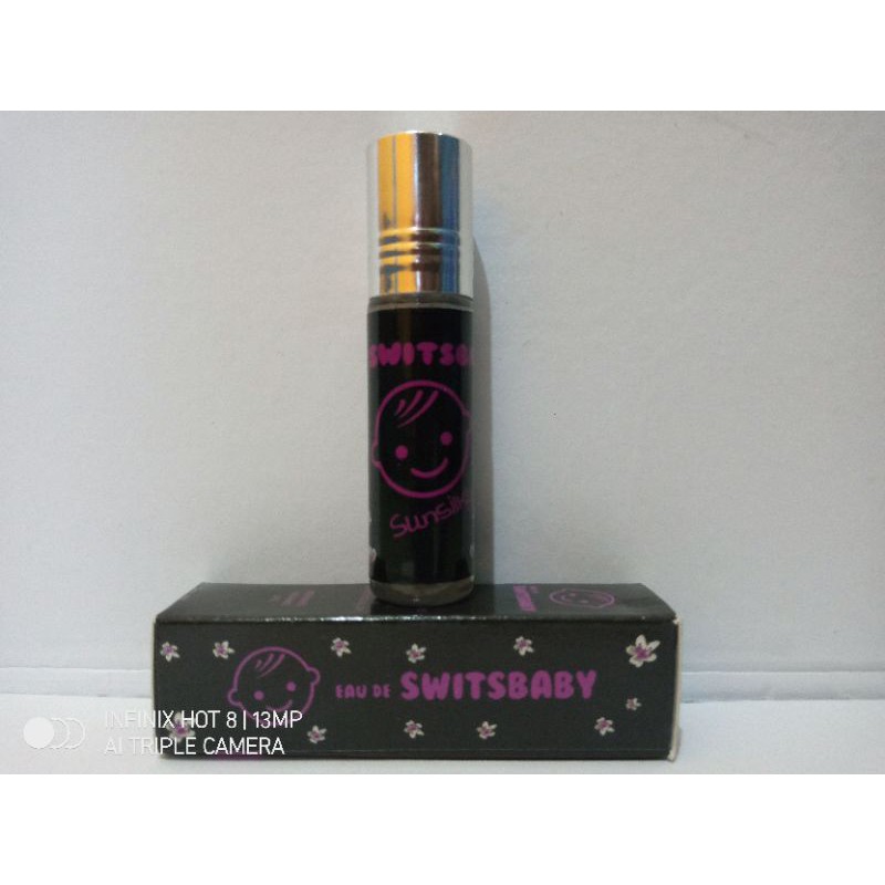 parfum ROLL ON ( SUNSILKY ) by indowangi Zwitsal switzbaby switsal switsbaby  anak bayi baby 6ML