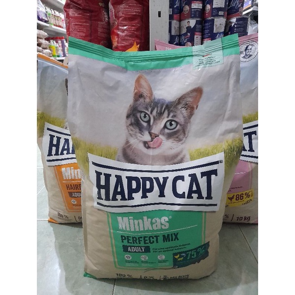 Happy Cat Minkas Perfeck Mix 10 Kg - Makanan Kucing Happy cat