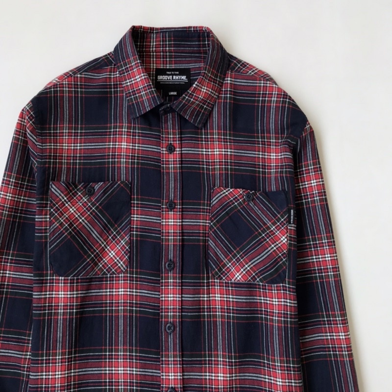GROOVE RHYME flannel shirt