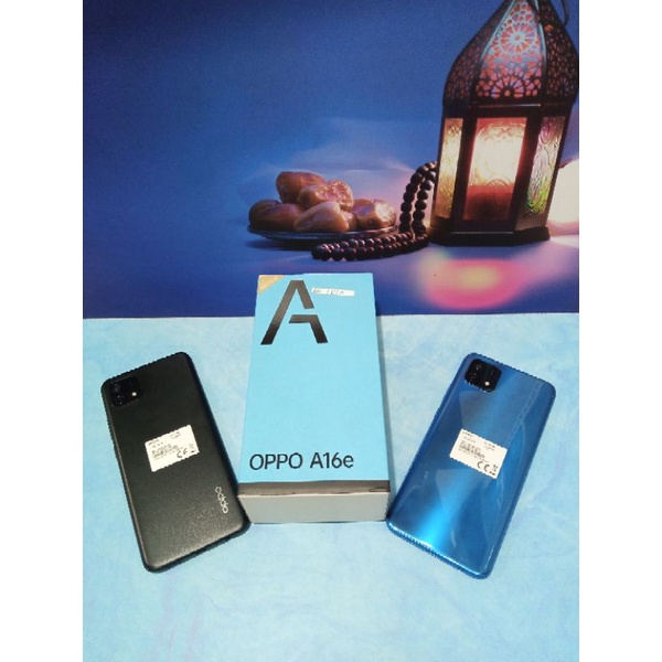 oppo a16e 3/32 second fullset bekas garansi resmi