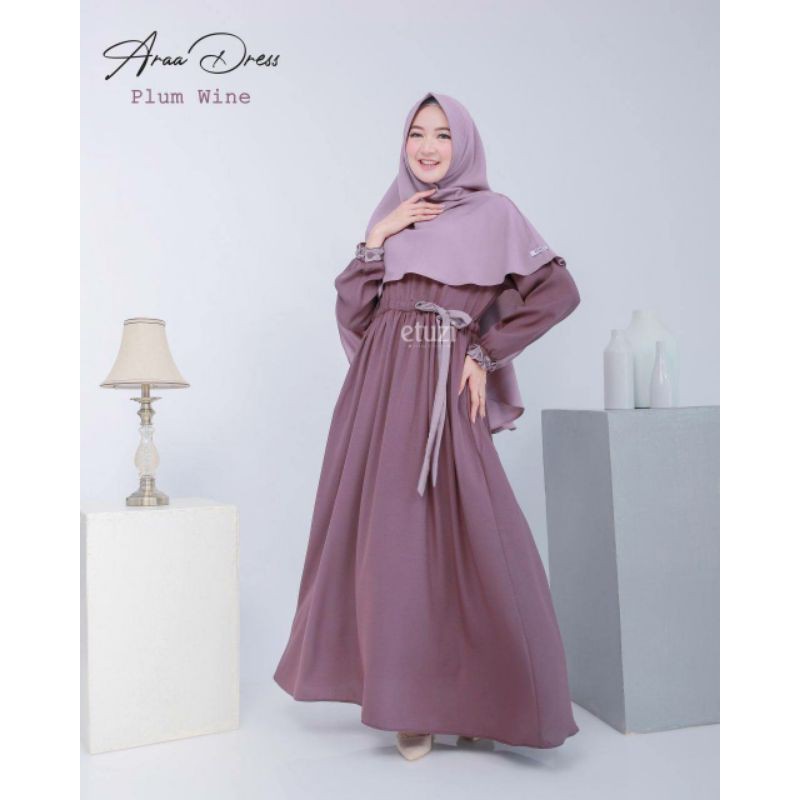 Ara dress set khimar by Etuzi