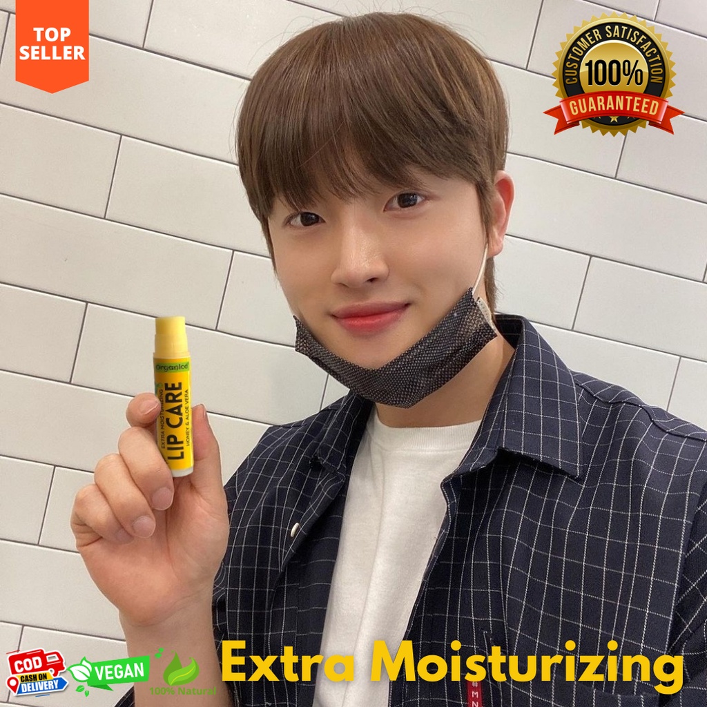 Pelembab Bibir Extra Moisturizing Lip Balm Bibir Kering Lip Care Lip Serum Lip Mask By Organico