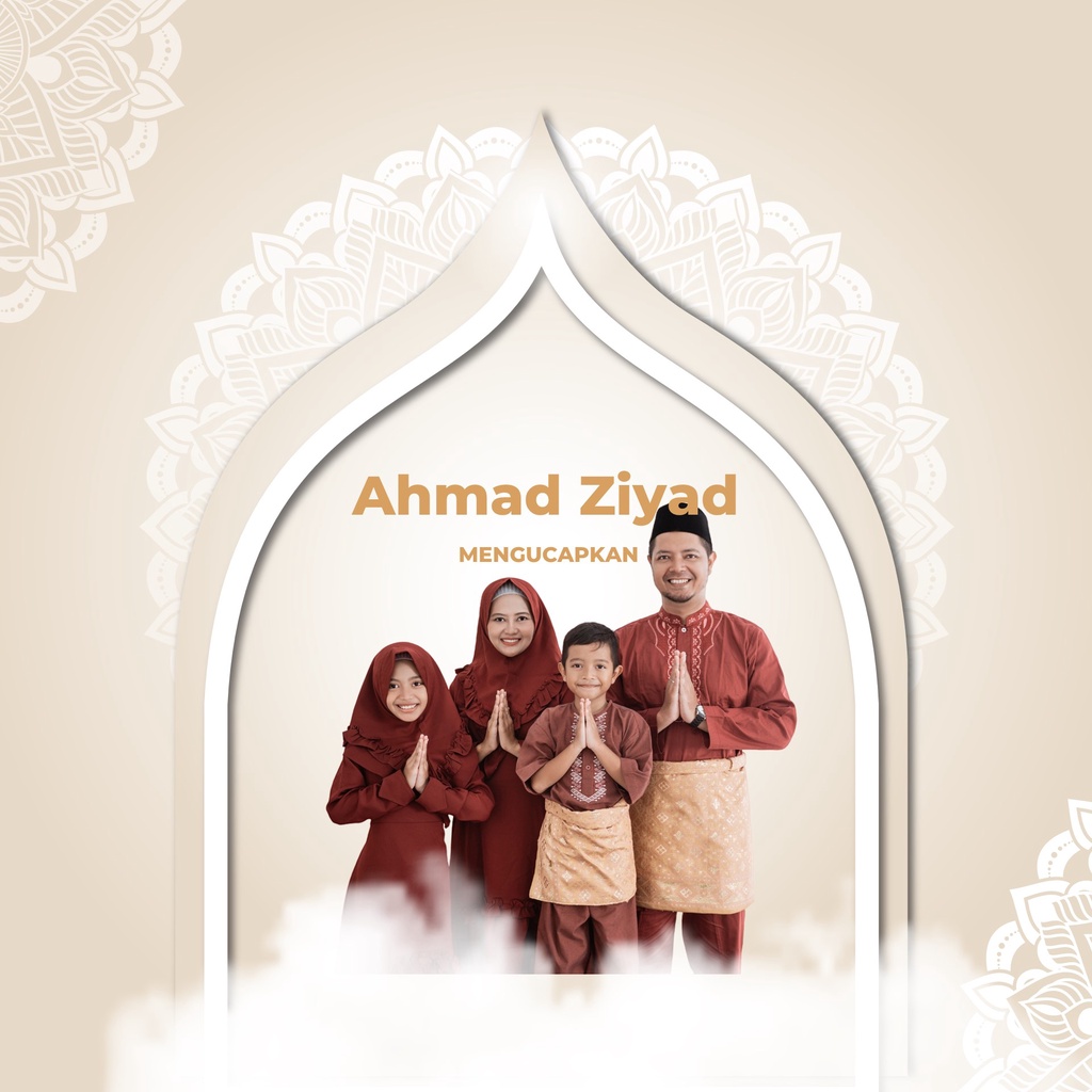 Video Ucapan Puasa dan Lebaran Idul Fitri 2022 1443H Tipe L-9