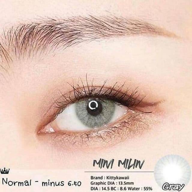 Softlens Kitty Kawaii Mini Milin Gray