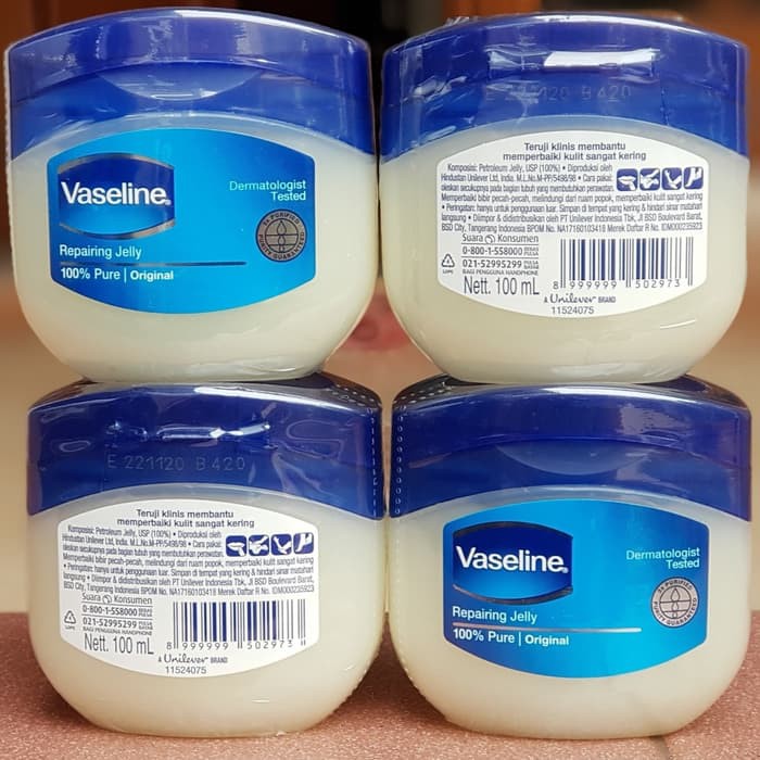 *TERLARIS* Vaseline Repairing  Petroleum Jelly 100ml 100 ml 50ml 50 ml / Aloe 50 ml / Baby 50 ml