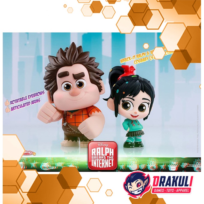 Cosbaby 539 Wreck it Ralph – Ralph &amp; Vanellope