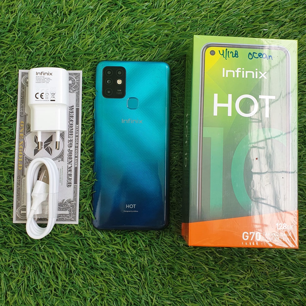 INFINIX HOT 10 SECOND 4/64 & 4/128 & 6/128GB HP SECOND HANDPHONE SECOND HP SEKEN HP BEKAS HP MURAH