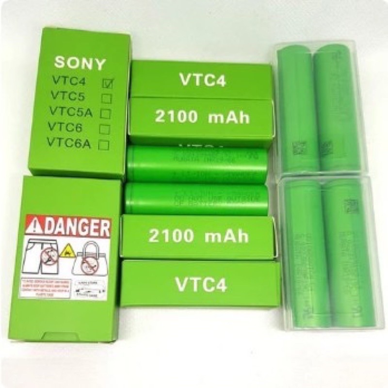 HARGA 2 pcs BATERAI VTC 4 batre vtc4