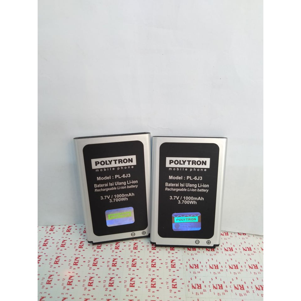 Battrey Batterai polytron PL-6J3 Battery Original