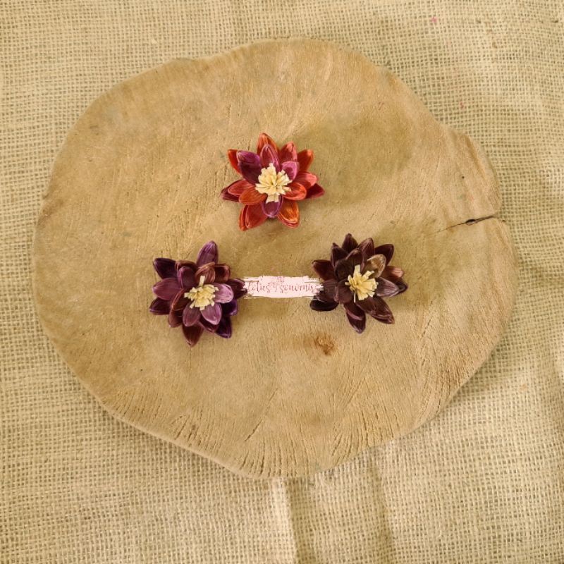 Bunga klobot teratai | Bunga klobot jagung | Bunga artificial | Bunga klobot | Bunga mahar-1