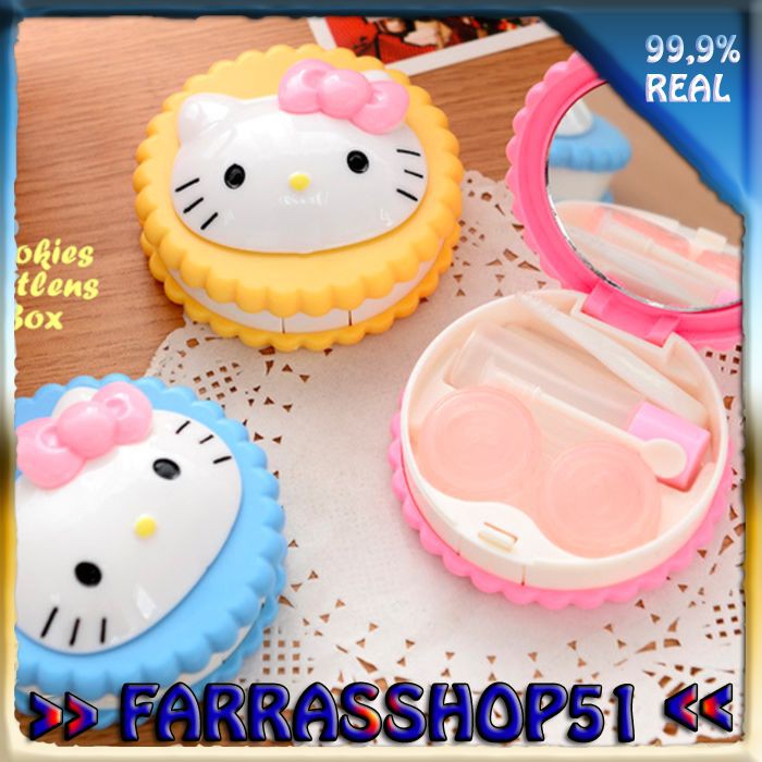 

Cookies Softlens Box HELLO KITTY &#40-Kotak softlens bentuk Cookies&#41-