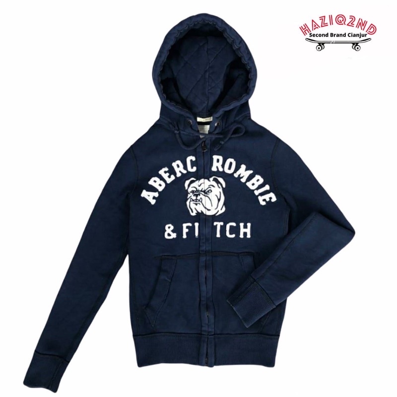 HOODIE ABERCROMBIE & FITCH BULLDOG ORIGINAL