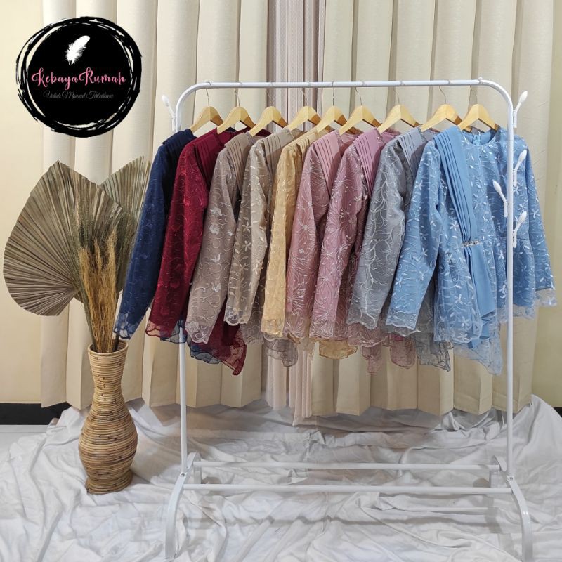 KEBAYA SELENDANG LAMARAN, WISUDA, DOMAS, BRIDESMAID (ATASAN SAJA)-2
