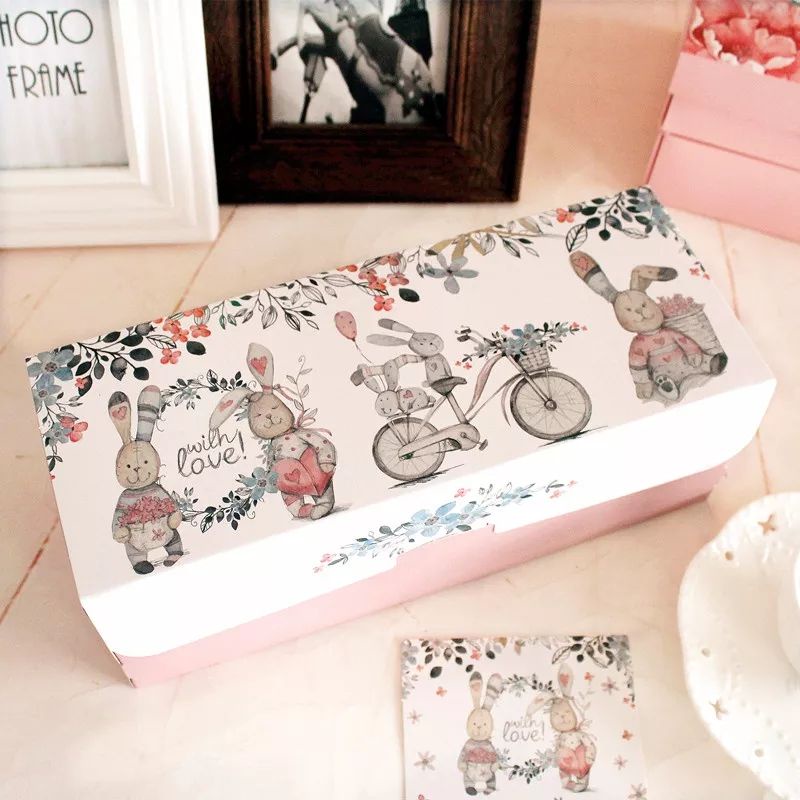 

Gift Box Bunny/Kotak Kado Hampers Kue Cookie