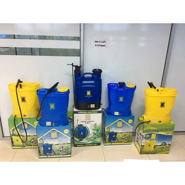 Kresna Elektrik - Electric - Sprayer Untuk Disinfectant 16L - Alat Semprot Disinfektan