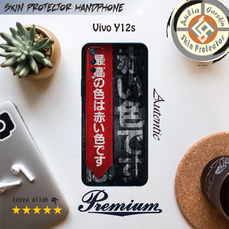 Garskin HP Vivo Y12s Motif jep - Free Custom Motif