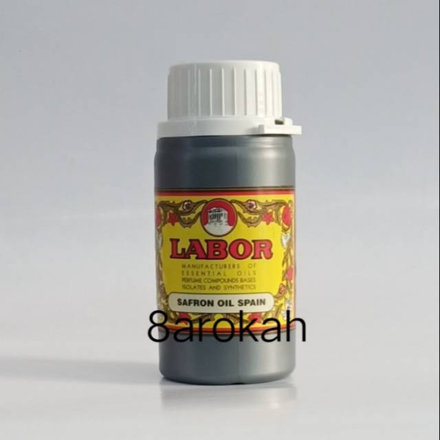 Safron Oil Spain Jafaron Putih Zafran Zafaron Javaron by Labor 100ml Bibit Parfum Murni Segel Pabrik