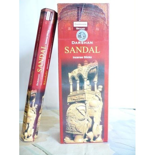 PER SLOP Dupa Sandal Cendana Hexa Handmade By Darshan India isi 6 Pack Hio